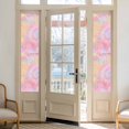 thumbnail image 2 of Rainbow Color Window Privacy Film, Fantasy Colorful Ombre Swirl Static Cling UV Sun Blocking Heat Control Window Tint Day and Night, Non-Adhesive Reusable One Way Windows Privacy Cover 17.7''x78.7'', 2 of 7