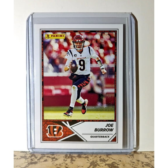 Joe Burrow 2024 Panini NFL #5 Sticker Card Cincinnati Bengals