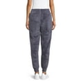 thumbnail image 4 of No Boundaries Juniors' High Rise Plush Joggers, 4 of 5