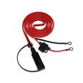 thumbnail image 1 of kusrkot SAE Harness Wire Lug Cable Cord Adaptor 10A Fused 1.4M Convenient with Dust, 1 of 9
