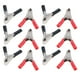 thumbnail image 4 of 50 juegos de abrazadera de cable de batería aislada con pinza de cocodrilo, kit de herramientas 10A para equipos de prueba VoborMX herramienta, 4 of 8
