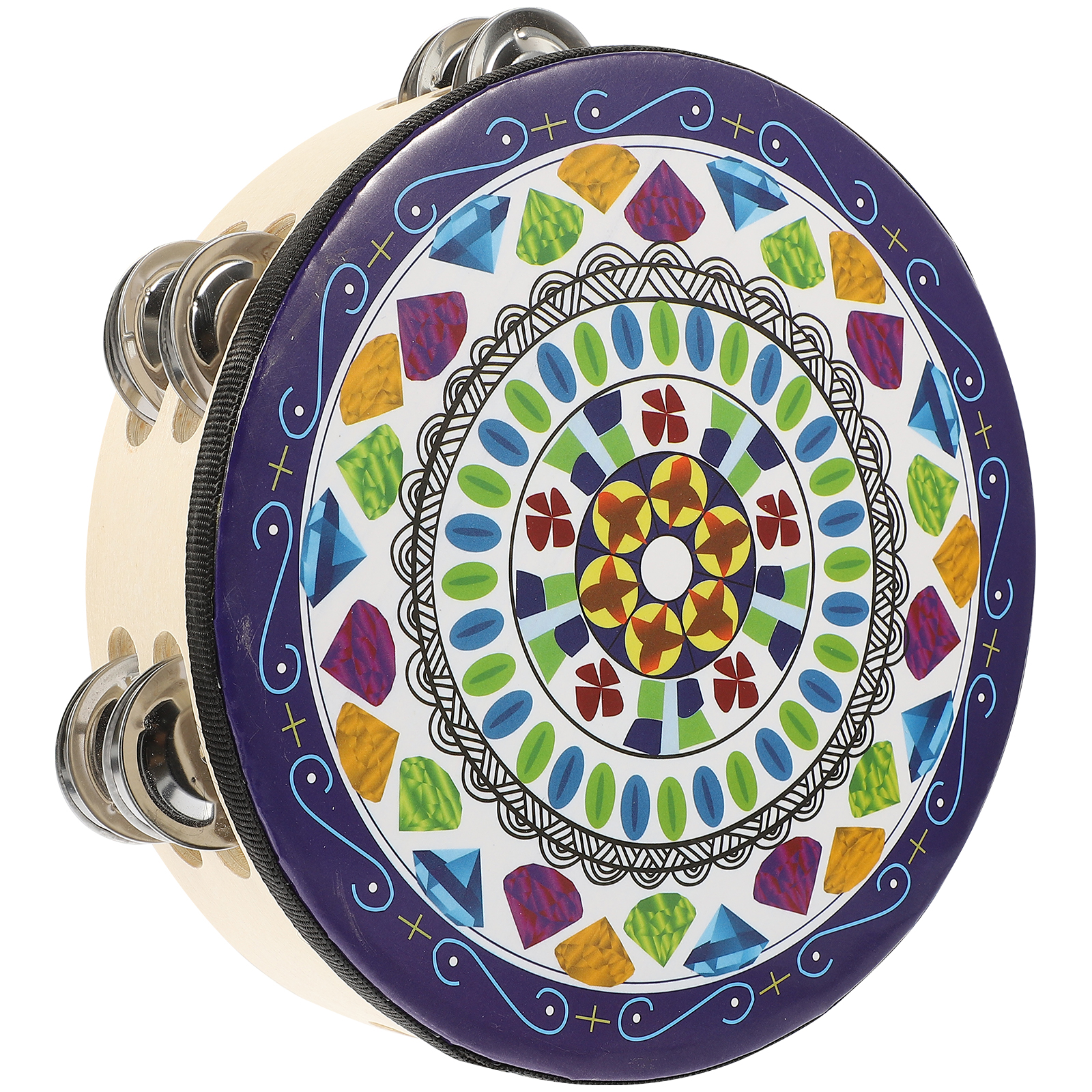 Educational Tambourines Kids Handheld Tambourines Percussion Musical