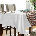 thumbnail image 5 of Yayeee Tablecloths 54" x 54" Rectangle Wrinkle Resistant Party Table Cover, Colorful Skeleton, 5 of 8