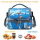 thumbnail image 2 of Bolsa Térmica FlowFly Kids Doble Piso Aislada Camuflaje Azul, 2 of 8