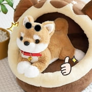 Chmadoxn Plush Toys Adorable Puppy Stuffed Soft Plush Toys Party Favor Birthday Gift Sweet Companion for Kids and Adults