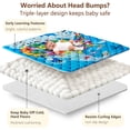 thumbnail image 3 of Beavtaens Baby Play Mat for Floor, Fits 50x50 Playpen, Non-Slip, Soft for Infants, 0-4 Years, Map, 3 of 9