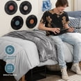 thumbnail image 5 of Bare Home Down Alternative Comforter Set - 2-Pieces - All Seasons - Twin/Twin-XL, Cloud Gray, 5 of 10