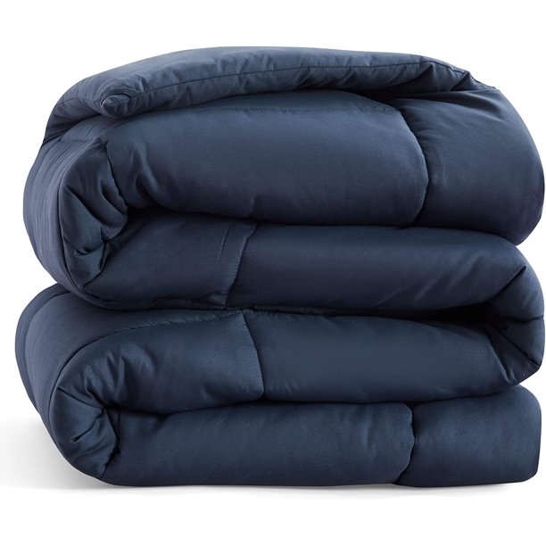 Bedsure Comforter Duvet Insert Quilted Pageant Blue All Season Down