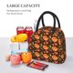 thumbnail image 5 of Disketp Autumn Pumpkin Bolsa Térmica para Almuerzo, Lonchera con Abertura Amplia y Gran Capacidad, Organizador Reutilizable para Mujeres, Hombres y Adultos, 5 of 6