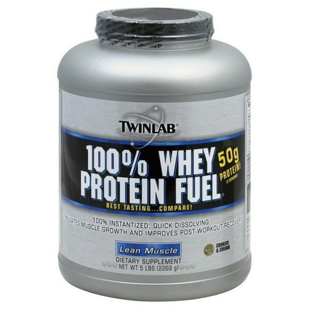 TwinLab TwinLab 100% Whey Protein Fuel, 5 lb