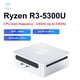 thumbnail image 2 of GenMachine Nueva mini PC AMD Ren5000 5300U Procesador CPU Windows 10/11 2,7 GHz Hasta 3,7 GHz DDR4 32 GB Wifi6 HDMI PC computadora gamer, 2 of 5