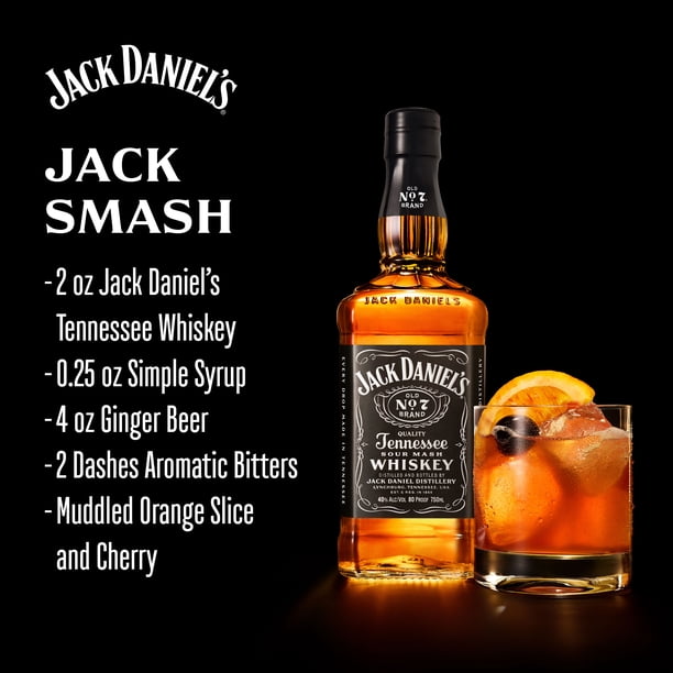 Jack Daniels Liquor for Office Breakroom Cocktail Events - Walmart