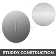 thumbnail image 3 of VEVOR Couvercle de Foyer Rond de 20 Pouces 1.5mm Épais 430 Acier Inoxydable, 2 lbs, 3 of 9