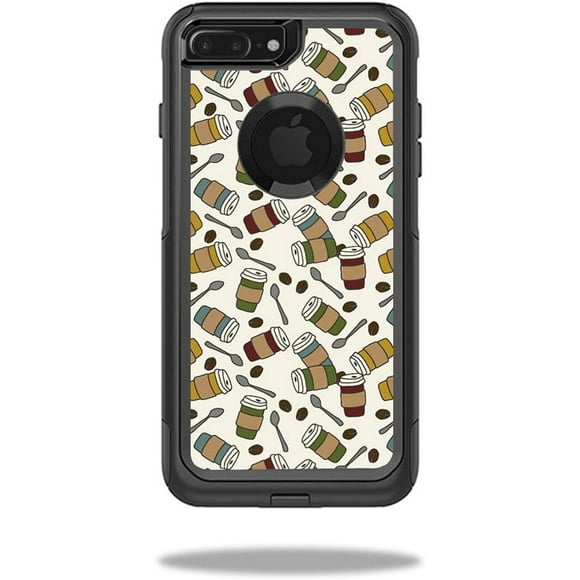 MightySkins Protective Vinyl Skin Decal Compatible with OtterBox Commuter iPhone 7 Plus Case wrap Cover Sticker Skins