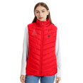 thumbnail image 3 of Hvot&aat Unisex Heated Vest USB Electric Heating Jacket 3 Heating Levels 9 Heating Zones Washable Stand Collar Coat, 3 of 7