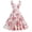 White, variant on Drppepioner Dresses Women Summer Women'S Parent-Child Floral Style Bowknot Dress Camisole White 8(L)