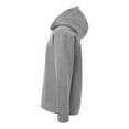 thumbnail image 6 of Comfort Colors 1467Y Garment-Dyed Youth Lightweight Fleece Hooded Sweatshirt-Grey-XS, 6 of 6
