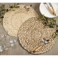 thumbnail image 5 of Saro Lifestyle Woven Design Jute Placemat (Set of 4), 5 of 5