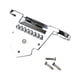 thumbnail image 4 of Eigraketly Tailpiece String Plate Pieza reemplazada Suministros de mandolina Aleación de zinc Tamaño compacto Ligero Equipo de instrumentos de Accesorios para instrumentos musicales, 4 of 6