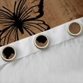 thumbnail image 4 of Homewish Kawaii Butterflies Curtains Pack of 2 (42x84 Each),Rustic Farmhouse Tribal Curtains Blackout,Khaki Brown Bedroom Curtains For Men Women,Ultra Soft Home Decor, 4 of 6