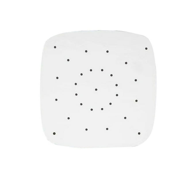 DPTALR 100 Pcs Papier Absorbant l'Huile Papier Perforé pour Friteuse à Air Chaud, Streamer, Casseroles