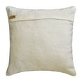 thumbnail image 3 of Pillow Cover, Ivory & Gold 18"x18" (45x45 cm) Pillow Covers, Linen Sequins Embroidery Throw Pillows For Sofa, Geometric Pattern Contemporary Style - Gold Accord, 3 of 3