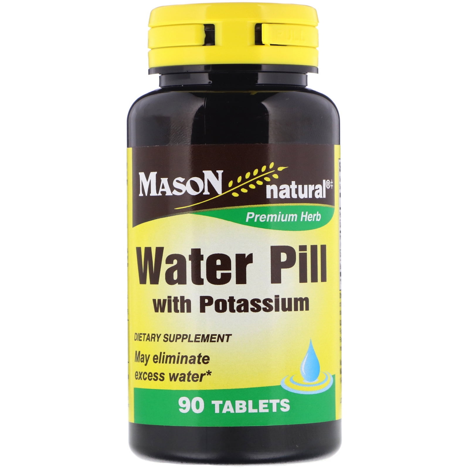 Mason Natural Water Pill with Potassium 90 Tablets