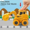 thumbnail image 6 of KYAIGUO Baby Car Toys Toddler Construction Car Engineering Excavator Car Toys Kids Toy Digger Truck Die-Cast Car Toys Learning Birthday Christmas Gift for 3+ Years Old, 6 of 8