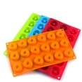 thumbnail image 4 of Lilixerw Silicone Mini Donut Pan,18 Cavity Doughnut Baking Mold Tray,for Making Muffin Cakes,Tart,Bread, 4 of 4