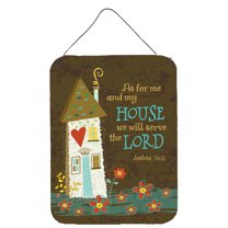 As For Me And My House Wall or Door Hanging Prints