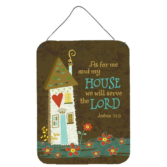As For Me And My House Wall or Door Hanging Prints