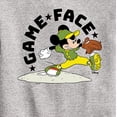 thumbnail image 3 of Disney - Game Face Baseball - Toddler & Youth Crewneck Fleece Sweatshirt, 3 of 5