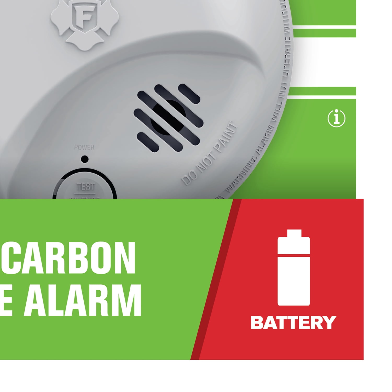 First Alert SMICO100 Battery-Operated 2-in-1 Smoke and CO Alarm, Ionization