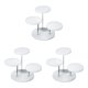 thumbnail image 1 of Bearachild Round Cake Stand Cupcake Stand Reusable for Wedding Decoration Celebration S Type1 NO1, 1 of 1