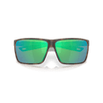 thumbnail image 6 of Costa Del Mar Rincon II Sunglasses, Size 64 Matte Tortoise with Green Mirror Polarized Glass 580G Lenses, 6 of 6
