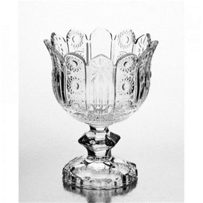 Pinwheel Footed Candy Dish