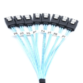 thumbnail image 2 of 8 Pcs SATA Cable Set 8 Set SATA 3.0 Cable PC SATA Cabl SAS 7Pin 6Gbps Data Cable for Hard Disk SSD Drive NAS Host,8 * SATA Cable, 2 of 6
