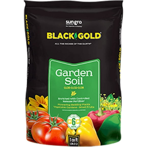 Black Gold Garden Soil 0.05-0.02 - 0.05, 1 CF