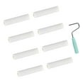 thumbnail image 5 of 9pcs Small Foam Roller Set Water Bases Paint Roller Detail Painting Roller Tool for homes improvement & Craft Projects, 5 of 8