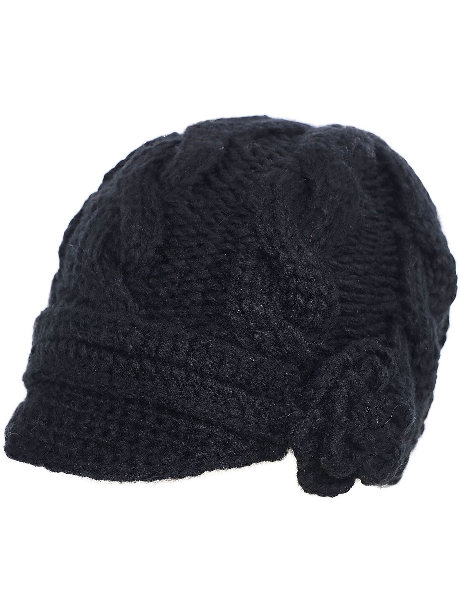 winter hat with bill