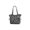 thumbnail image 4 of Vera Bradley Women's Cotton Glenna Satchel Fresh-Cut Floral Green, 4 of 5