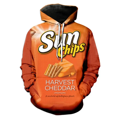 thumbnail image 3 of Sudadera con capucha para hombre con estampado 3D de caramelos y frijoles, nueva moda urbana divertida, jersey de otoño e invierno, ropa para hombre de gran tamaño, 3 of 5