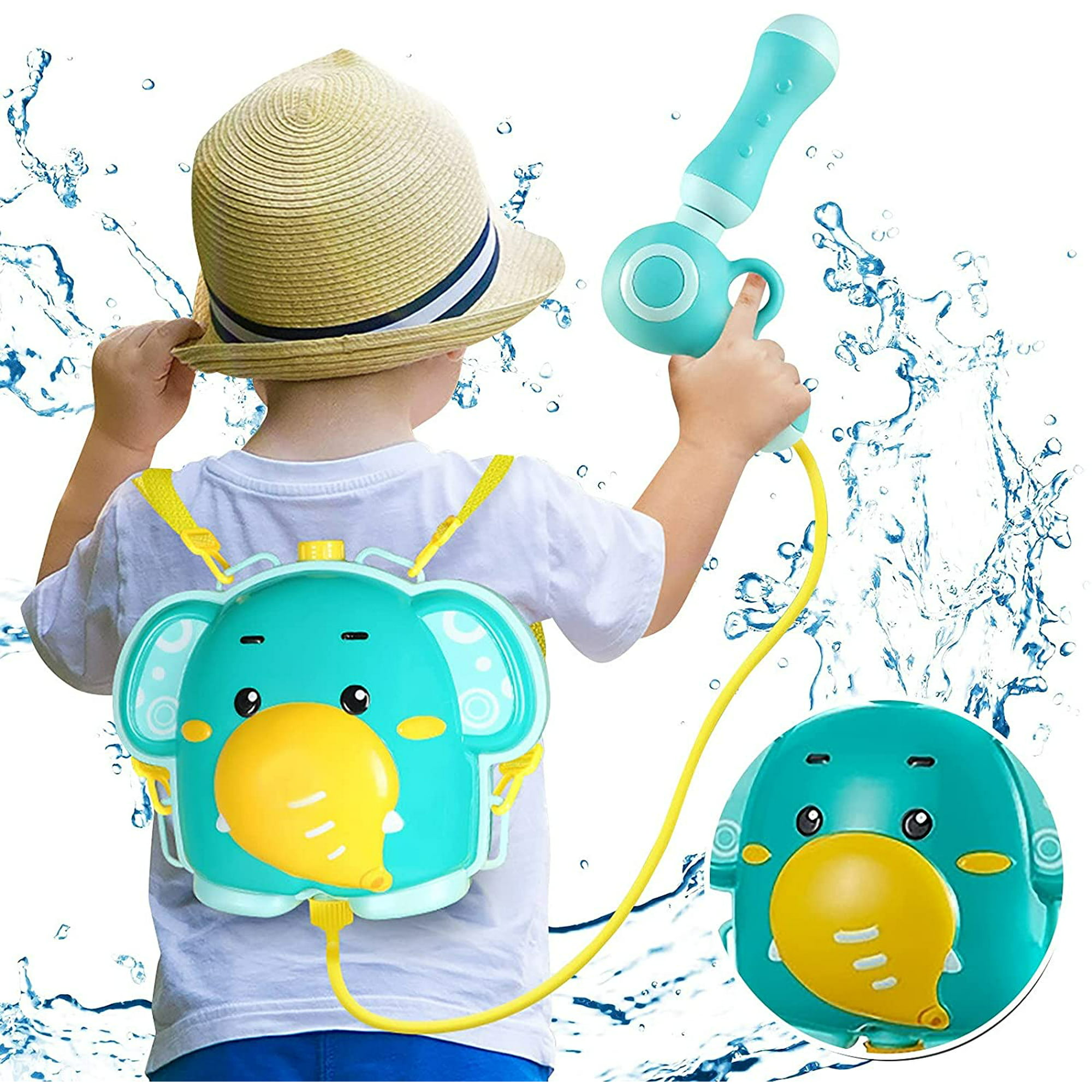 Children Cartoon Outdoor Water WaterGun Toys , Pool Toys,Water Guns Toys  for Girls Boys,Backpack Water Toys for Kids Toddlers,Large Capacity 1000CC  Water Toys for 3-8 Year Old Boys Girls | Walmart Canada