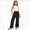Sweatpants A26-Black, variant on 9-10 Years Child Cargo Pants Girls Casual Elastic High Waisted Pants for Girls Baggy Cargo with Pockets