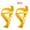 Yellow, variant on Jacenvly 2024 New Bicycle Cycling Mountain Road Bike Water Bottle Holder Cages Rack Mount Easter Decorations