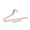 thumbnail image 6 of Outoloxit Z Shaped Pants Hanger 5-Pack Heavy Duty Iron for Closet Storage Space Saving Organizer with Anti-Slip Design, 6 of 6