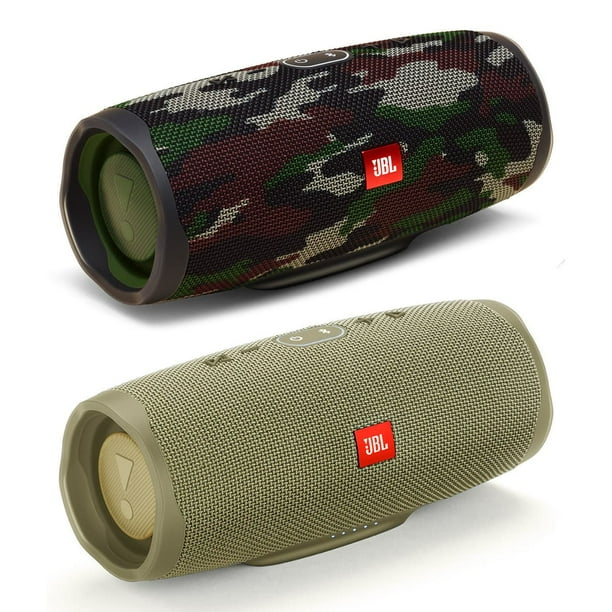 JBL Charge 4 Waterproof Portable Wireless Bluetooth Speaker Bundle Pair