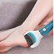thumbnail image 1 of Blue Electric Callus Remover, Professional Pedicure Foot File for Removing Dead and Cracked Skin, 2 Interchangeable Roller Heads, Rechargeable Battery, 1 of 5