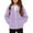 Z6-Light Purple, variant on Shadoumai Toddler Girls Boys Winter Wool Coat Jacket Warm Outerwear Zipper Thick Outwear With Pockets For Kids Baby Back To School Fashion