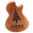 thumbnail image 1 of MasteelfCA Boîte de Rangement en Bois en Forme de Guitare, 1 of 8